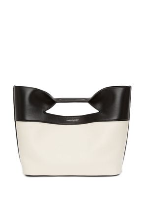 Alexander McQueen The bow large tote bag - White