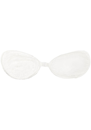 Dsired B silicone backless bra - White
