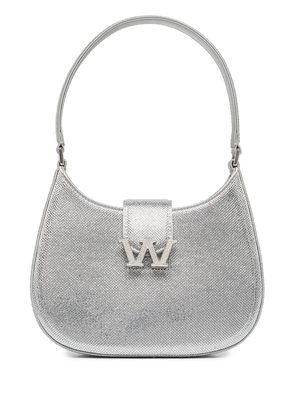 Alexander Wang crystal-embellished shoulder bag - Silver