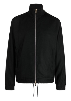Paul Smith high-neck zipped jacket - Black
