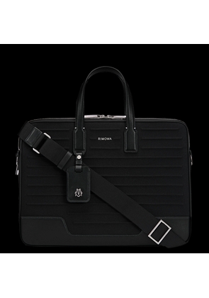 RIMOWA Never Still - Canvas Briefcase in Black - Canvas & Leather