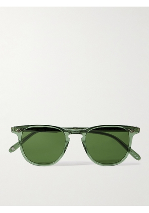 Garrett Leight California Optical - Brooks II Square-Frame Acetate Sunglasses - Men - Green