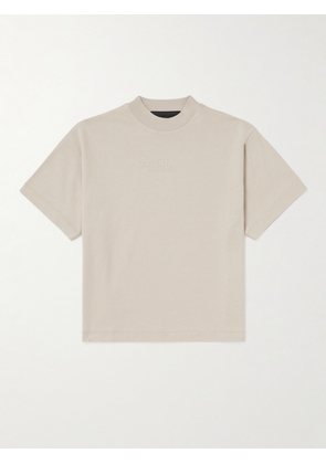 Fear of God Essentials Kids - Logo-Appliquéd Cotton-Jersey T-Shirt - Men - Neutrals - 4
