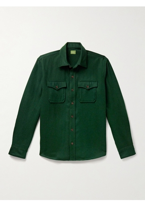 Sid Mashburn - CPO Merino Wool Shirt Jacket - Men - Green - S