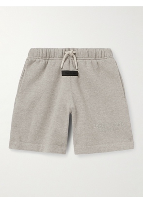 Fear of God Essentials Kids - Cotton-Blend Jersey Shorts - Men - Gray - 4