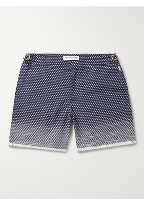 Orlebar Brown - Bulldog Straight-Leg Mid-Length Floral-Print Swim Shorts - Men - Blue - UK/US 28