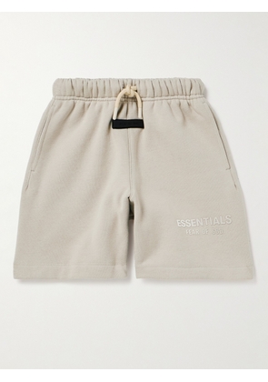 Fear of God Essentials Kids - Cotton-Blend Jersey Shorts - Men - Gray - 4