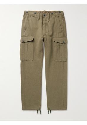 RRL - Hudson Straight-Leg Twill Cargo Trousers - Men - Green - UK/US 30