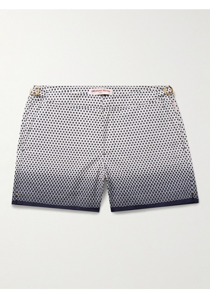 Orlebar Brown - Setter Slim-Fit Short-Length Printed Swim Shorts - Men - Gray - UK/US 28