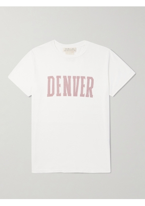 Remi Relief - Denver Printed Cotton-Jersey T-Shirt - Men - White - S