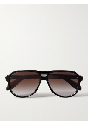 Cutler and Gross - Aviator-Style Acetate Sunglasses - Men - Black