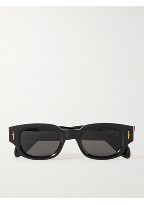 Cutler and Gross - The Great Frog D-Frame Embellished Acetate Sunglasses - Men - Black