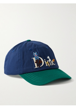 DIME - Logo-Embroidered Cotton-Twill Baseball Cap - Men - Blue