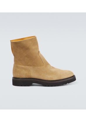 Auralee Suede ankle boots