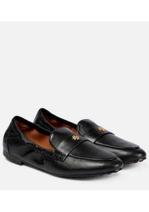 Tory Burch Embellished leather loafers