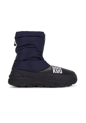 The North Face X Project U Down Bootie in Aviator Navy & Tnf Black - Navy. Size 10 (also in ).