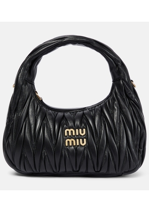 Miu Miu Miu Wander matelassé leather shoulder bag