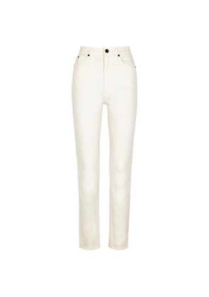 Slvrlake Beatnik White Slim-leg Jeans - W25