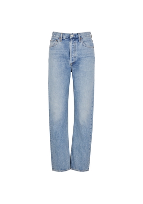 Agolde 90's Pinch Waist Blue Straight-leg Jeans - Light Blue - W23