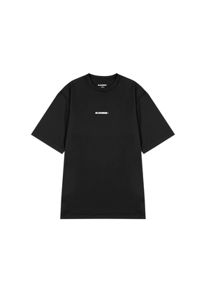 Jil Sander Black Logo-print Stretch-jersey T-shirt - S