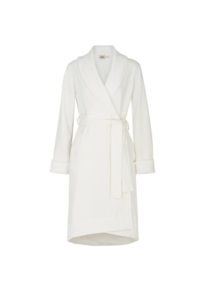 Ugg Duffield II Fleece Lined Cotton Robe, Robe, Shawl Collar - Cream - S