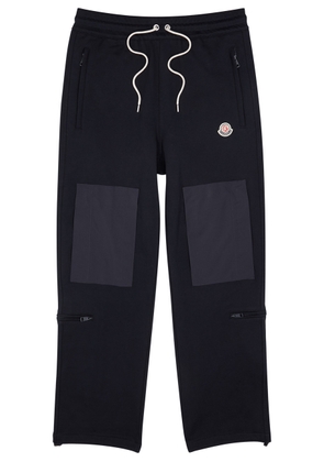 Moncler Genius X Billionaire Boys Club Panelled Cotton Sweatpants - Navy - M