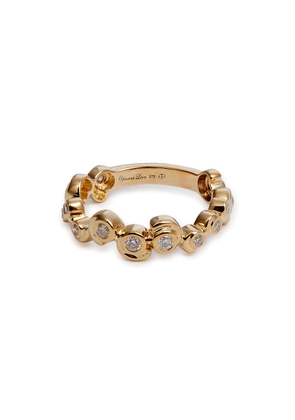 Yvonne Leon Alliance Escargot Diamond-embellished 9kt Gold Ring