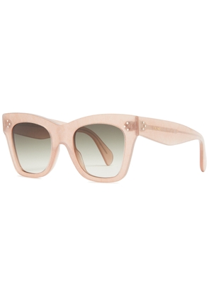 Celine Wayfarer-style Sunglasses - Pink