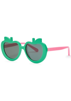 Stella Mccartney Kids Apple-frame Sunglasses - Multicoloured