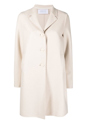 Harris Wharf London button-up wool coat - Neutrals