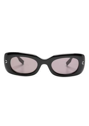 MCQ rectangle-frame sunglasses - Black