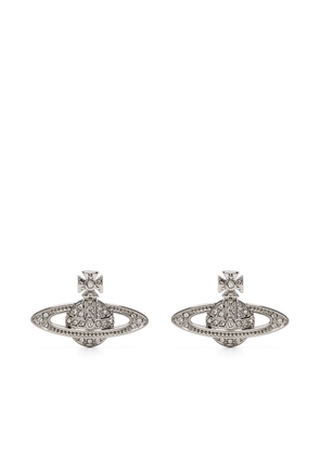 Vivienne Westwood Mini Bas Relief earrings - Silver
