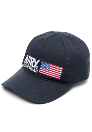 Autry logo-print baseball cap - Blue