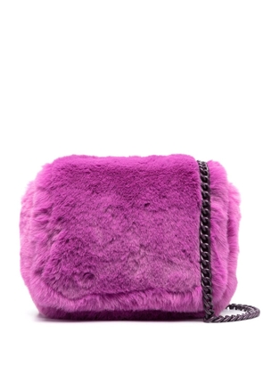 Essentiel Antwerp faux-fur mini bag - Purple