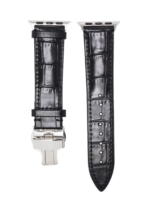 Loulou x VELANTE Officiale 40mm Apple Watch strap - Black