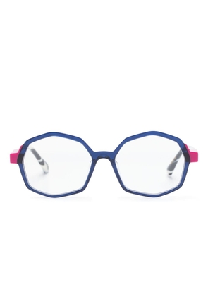 Etnia Barcelona Parma geometric-frame glasses - Blue
