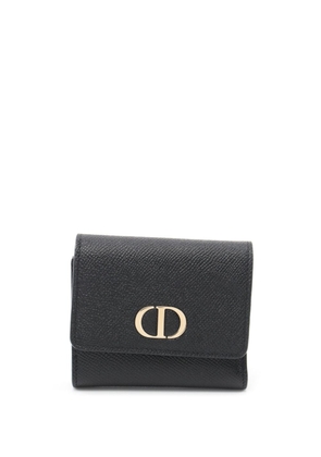 Christian Dior 2010s pre-owned Montaigne 30 trifold wallet - Black