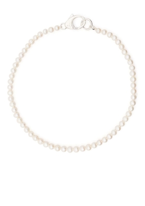 Hatton Labs classic pearl necklace - White