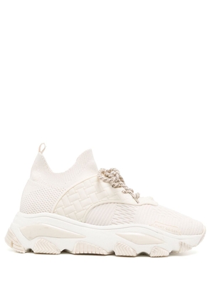 Kurt Geiger London Lettie Toggle lace-up sneakers - Neutrals