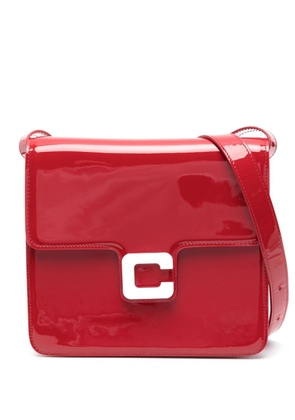 Carel Paris Sorbonne patent leather crossbody bag - Red