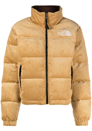 The North Face '92 Reversible Nuptse corduroy padded jacket - Neutrals