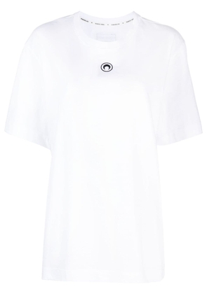Marine Serre Crescent Moon-print T-shirt - White