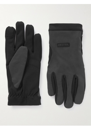 Hestra - Mason Touchscreen Fleece-Lined Stretch-Shell Gloves - Men - Black - 8