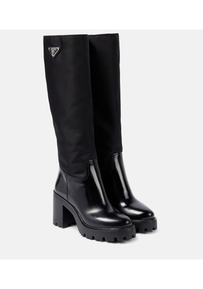 Prada Re-Nylon knee-high boots