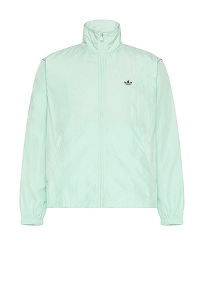 adidas by Wales Bonner Nylon Anorak in Clear Mint - Green. Size S (also in XL).