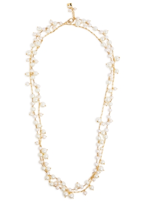 Rosantica Wraparound Pearl-embellished Chain Necklace - One Size