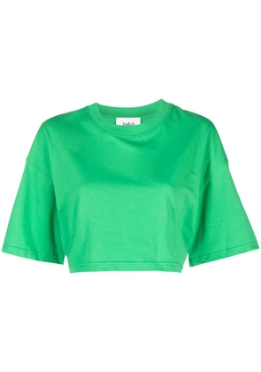 Ba&Sh Alta cropped cotton T-shirt - Green