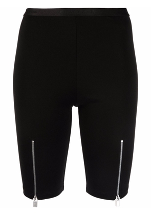 1017 ALYX 9SM front-zipped cycling shorts - Black