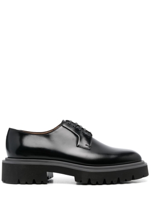 Ferragamo lace-up leather Derby shoes - Black