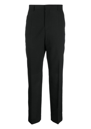 Etudes straight-leg virgin-wool trousers - Black